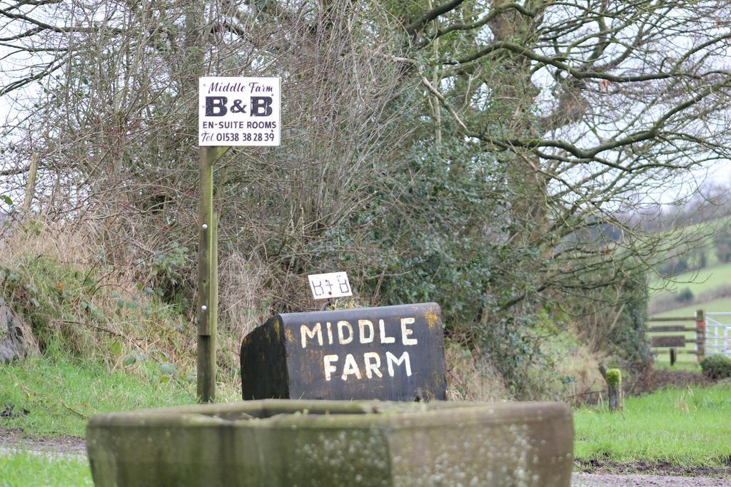 Middle Farm Bed And Breakfast Leek Exteriör bild